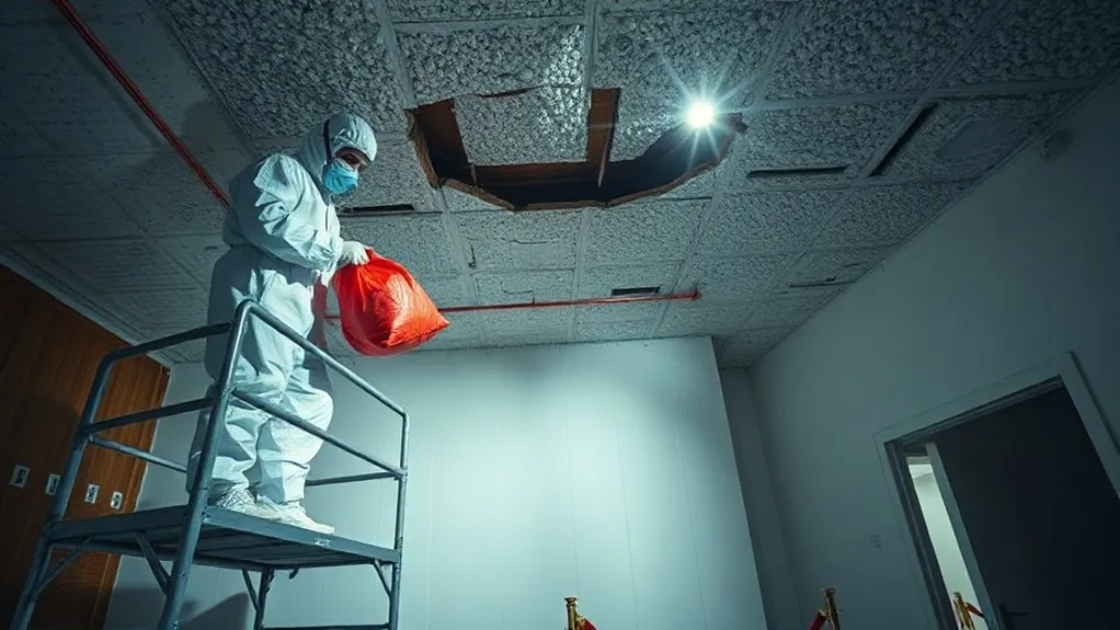 Asbestos Ceiling Removal in East Ham — HSE-licensed specialists